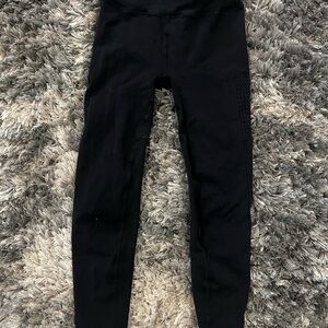 Fabletics Black Leggings Calf-Length Stretch